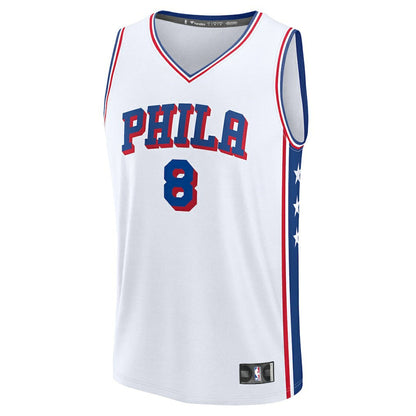 Paul George Philadelphia 76ers Fast Break Replica Player Jersey - Association Edition - White | Fanatics discount
