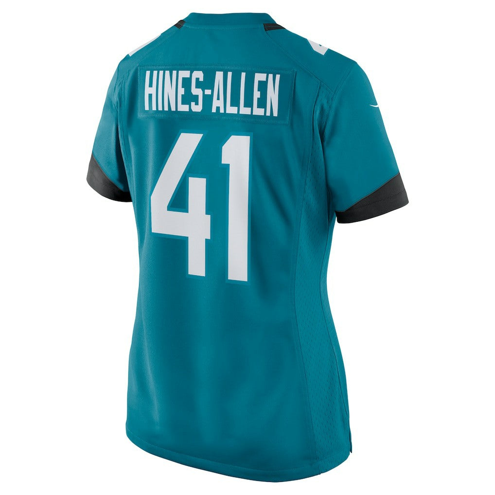 Josh Hines-Allen Jacksonville Jaguars Women's Player Game Jersey - Teal | Nike on sale