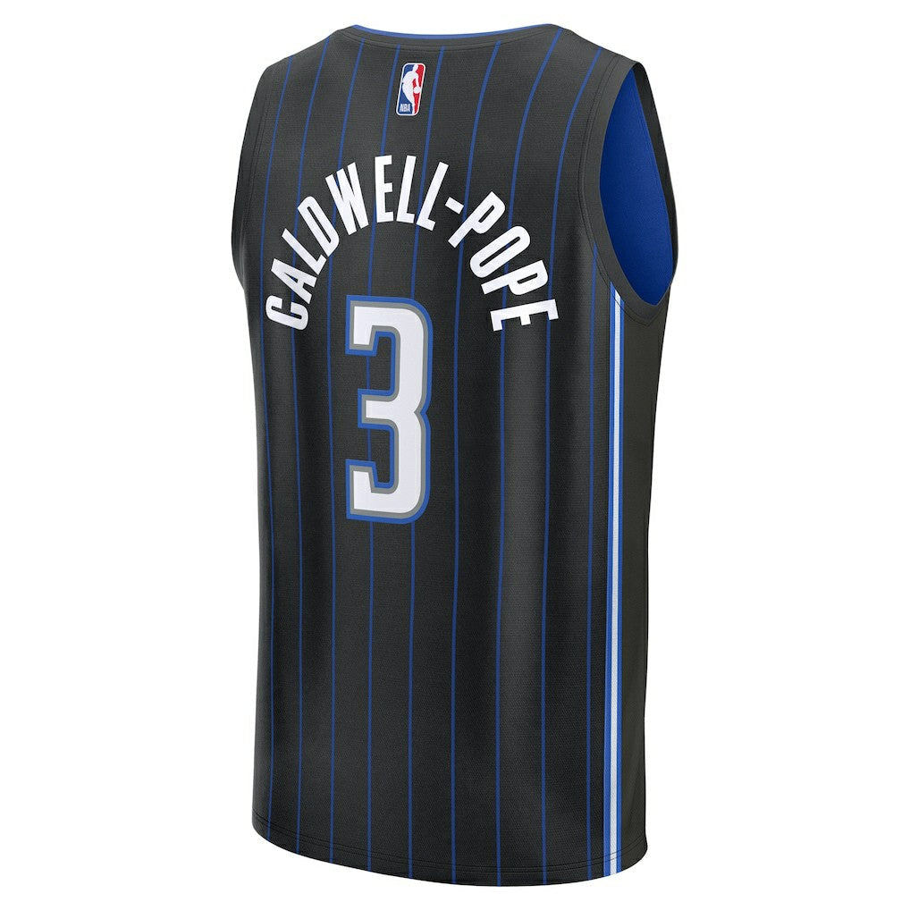 Kentavious Caldwell-Pope Orlando Magic Fast Break Replica Player Jersey - Icon Edition - Black | Fanatics on sale