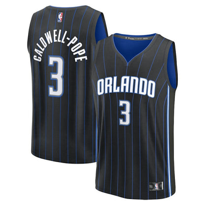 Kentavious Caldwell-Pope Orlando Magic Youth Fast Break Replica Player Jersey - Icon Edition - Black | Fanatics outlet