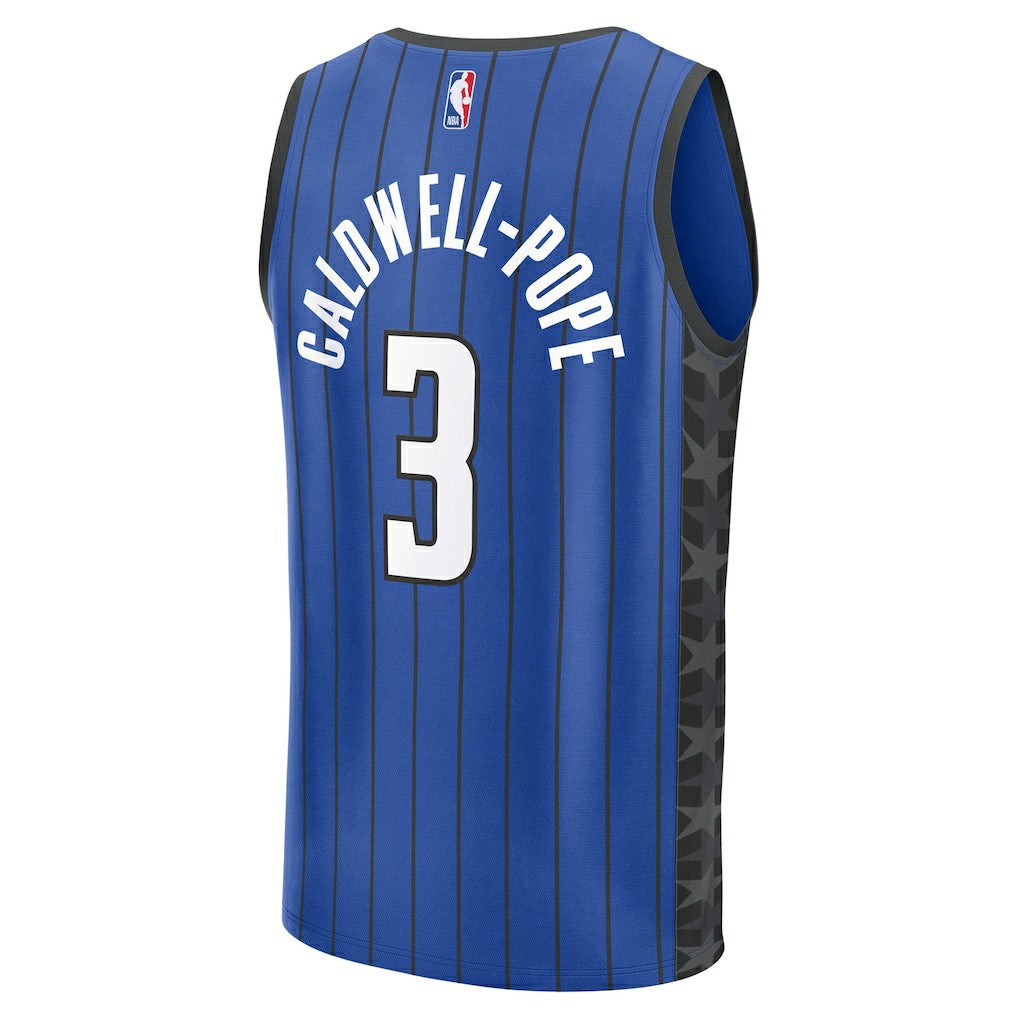 Kentavious Caldwell-Pope Orlando Magic Fast Break Replica Player Jersey - Statement Edition - Blue | Fanatics discount