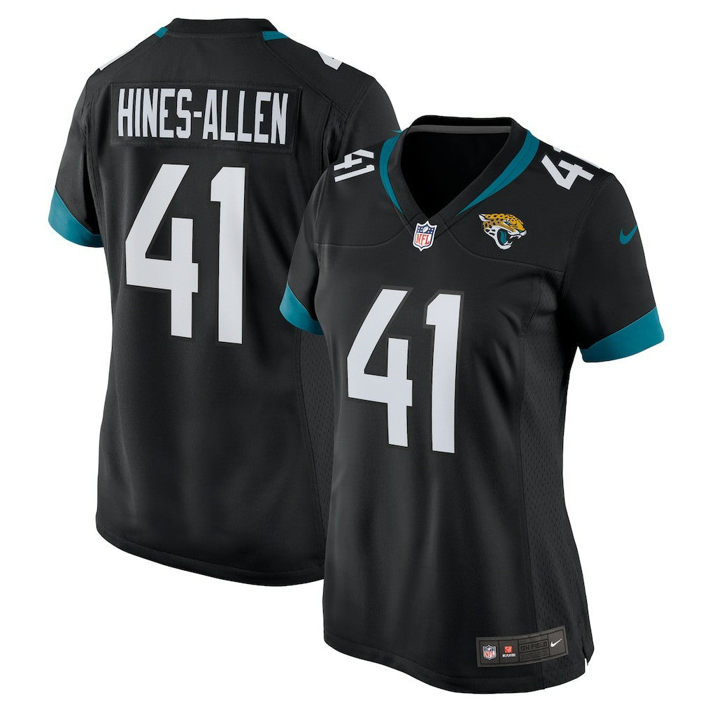 Josh Hines-Allen Jacksonville Jaguars Women's Alternate Player Game Jersey - Black | Nike on sale