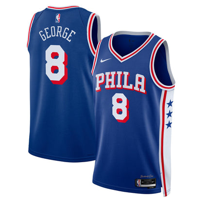 Paul George Philadelphia 76ers Unisex 2024 Offseason Addition Swingman Jersey - Royal | Nike on sale