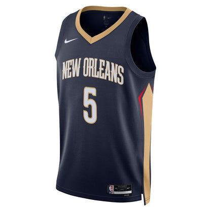 Dejounte Murray New Orleans Pelicans Unisex 2024 Offseason Addition Swingman Jersey - Navy | Nike shop