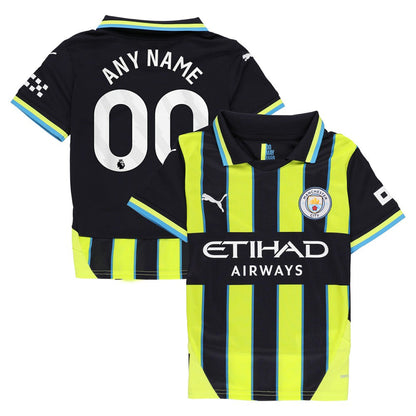 Manchester City Youth 2024/25 Away Replica Custom Jersey - Navy | Puma discount