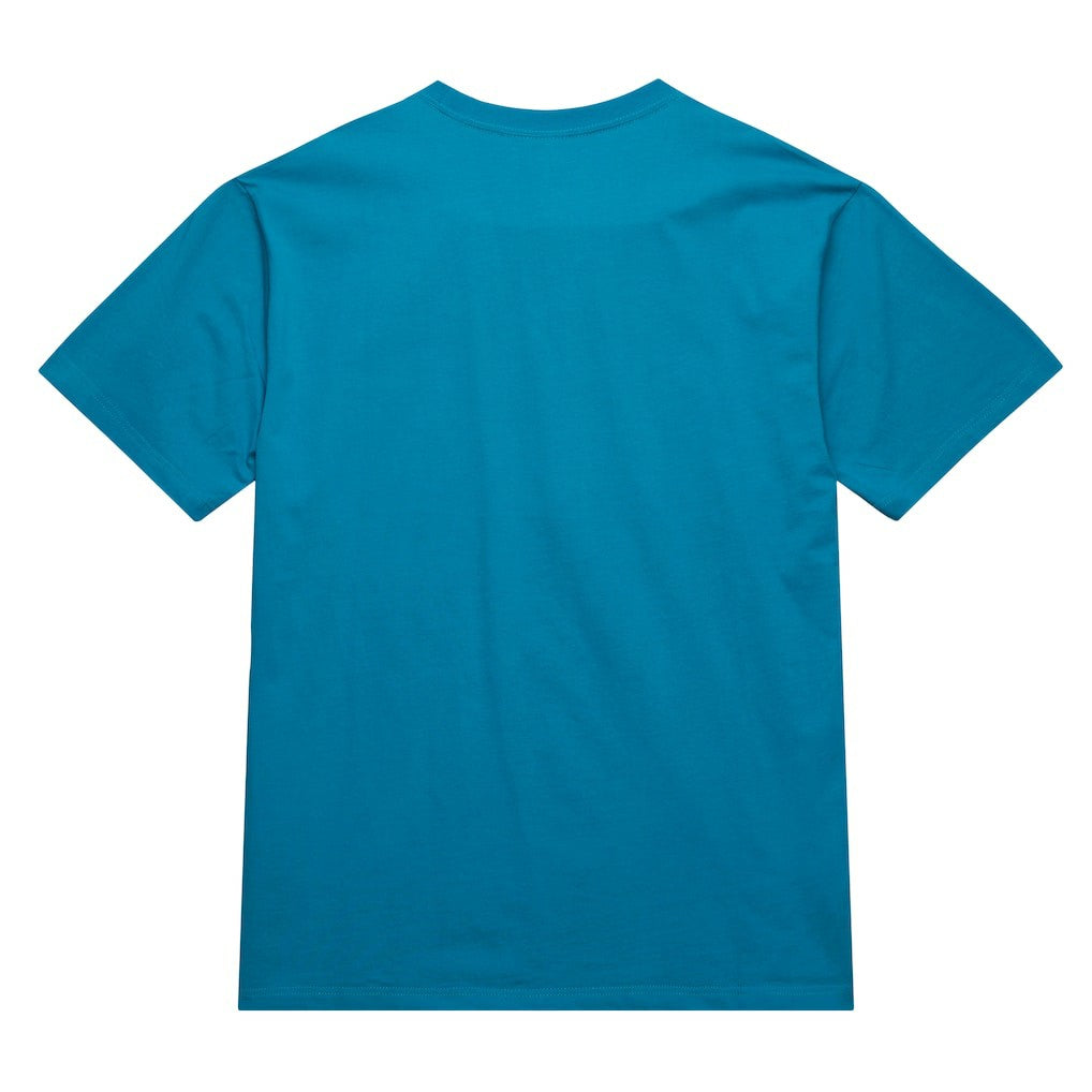 Charlotte Hornets Hardwood Classics Neon Nights Premium T-Shirt - Teal | Mitchell & Ness online