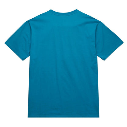 Charlotte Hornets Hardwood Classics Neon Nights Premium T-Shirt - Teal | Mitchell & Ness online