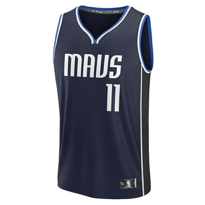 Kyrie Irving Dallas Mavericks Fast Break Replica Player Jersey sale - Statement Editi- Navy | Fanatics shop
