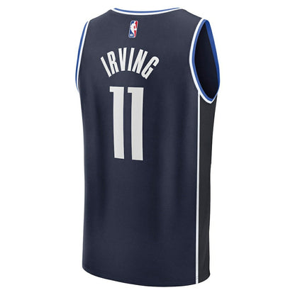 Kyrie Irving Dallas Mavericks Fast Break Replica Player Jersey sale - Statement Editi- Navy | Fanatics shop