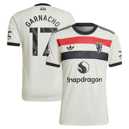 Alejandro Garnacho Manchester United Originals 2024/25 Third Jersey - Cream | Adidas online