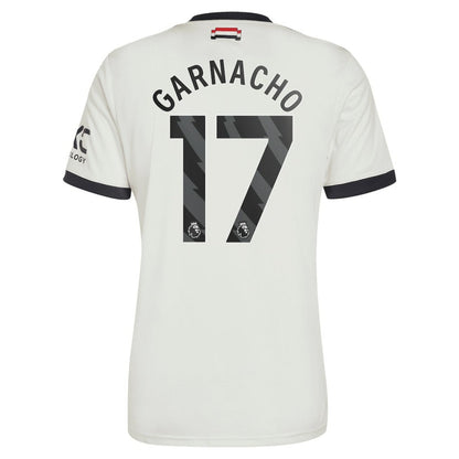 Alejandro Garnacho Manchester United Originals 2024/25 Third Replica Jersey - Cream | Adidas shop