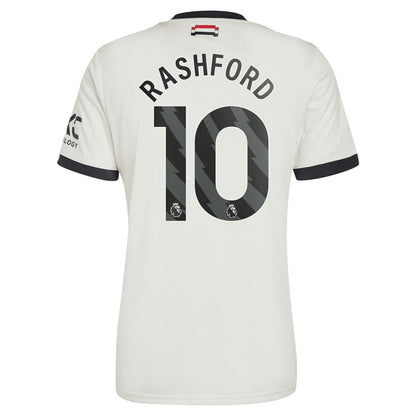 Marcus Rashford Manchester United Originals 2024/25 Third Replica Jersey - Cream | Adidas shop