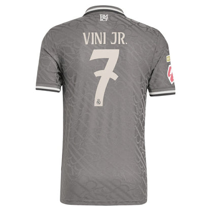Vini Jr. Real Madrid Originals 2024/25 Third Player Jersey - Charcoal | Adidas shop