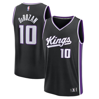 DeMar DeRozan Sacramento Kings Fast Break Replica Player Jersey - Icon Edition - Black | Fanatics discount