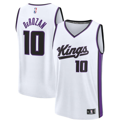 DeMar DeRozan Sacramento Kings Youth Fast Break Replica Player Jersey - Association Edition - White | Fanatics sale