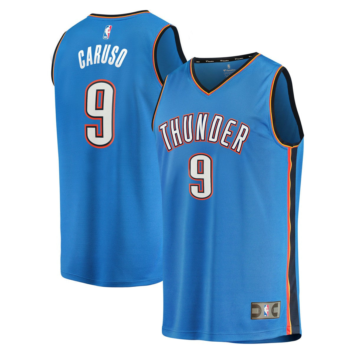 Alex Caruso Oklahoma City Thunder Fast Break Replica Player Jersey - Icon Edition - Blue | Fanatics cheap