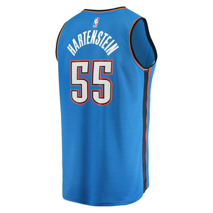 Isaiah Hartenstein Oklahoma City Thunder Fast Break Replica Player Jersey - Icon Edition - Blue | Fanatics outlet