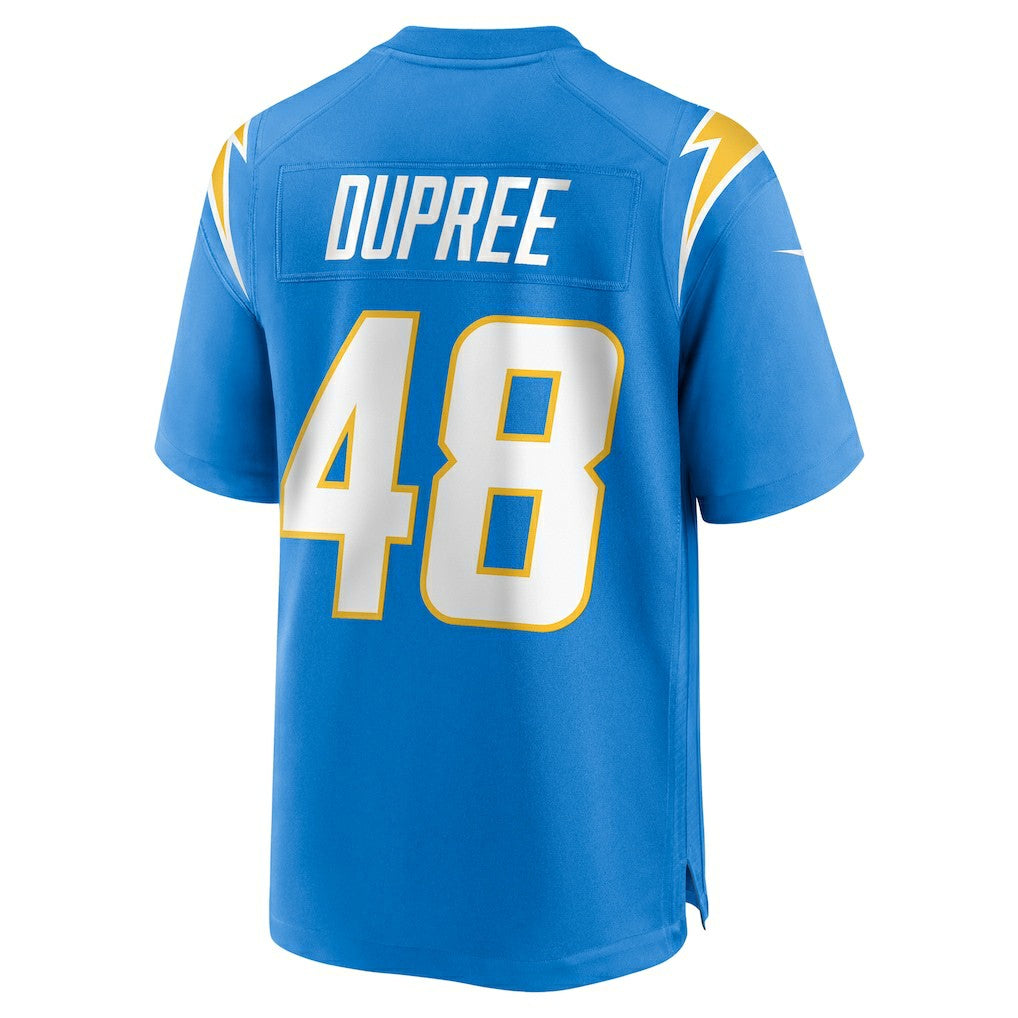 Bud Dupree Los Angeles Chargers Team Game Jersey - Powder Blue | Nike for sale