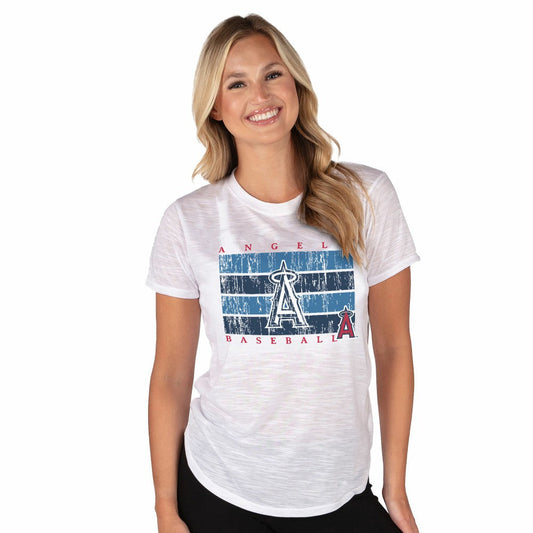 Los Angeles Angels Concepts Sport Women's Infuse Knit Top - White