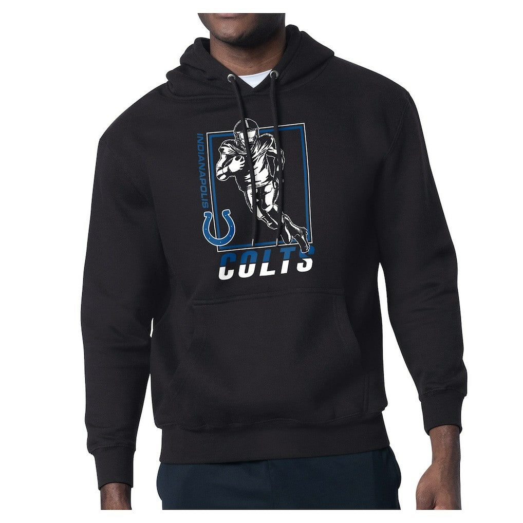 Indianapolis Colts Starter Player Grid Pullover Hoodie - Black discount