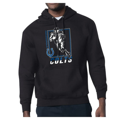 Indianapolis Colts Starter Player Grid Pullover Hoodie - Black discount