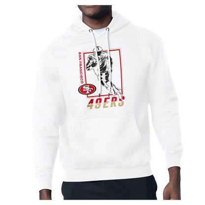 San Francisco 49ers Starter Player Grid Pullover Hoodie - White online