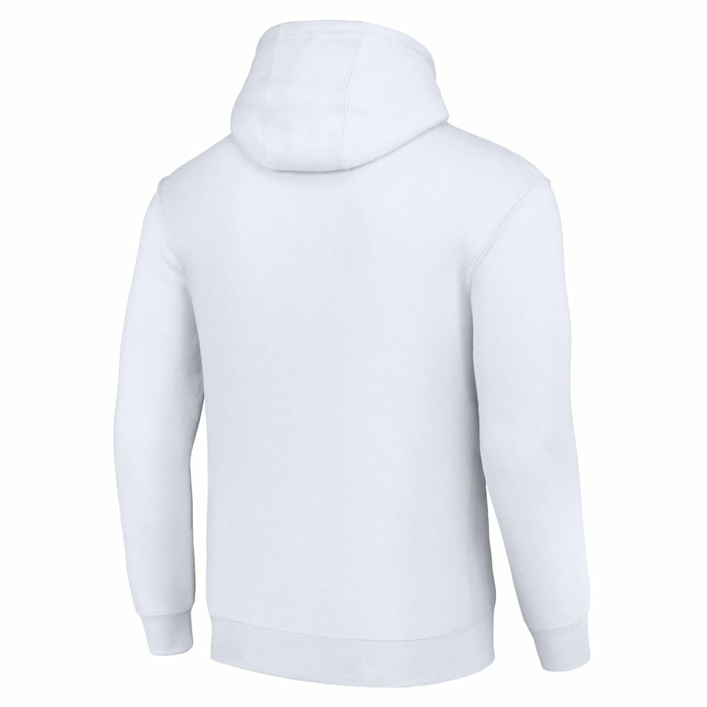 Buffalo Bills Starter Four Team Name Logo Fleece Pullover Hoodie - White for sale