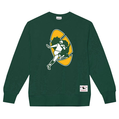 Green Bay Packers Basic Fleece Pullover Sweatshirt - Dark Green cheap