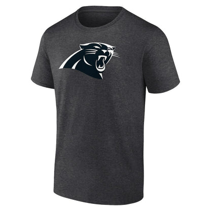 Carolina Panthers Personalized Name & Number Monochrome T-Shirt - Charcoal discount