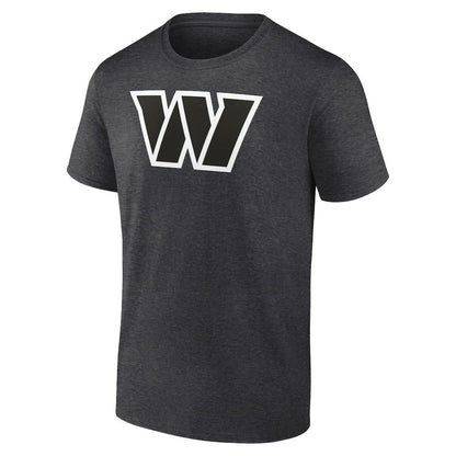 Washington Commanders Personalized Name & Number Monochrome T-Shirt - Charcoal discount