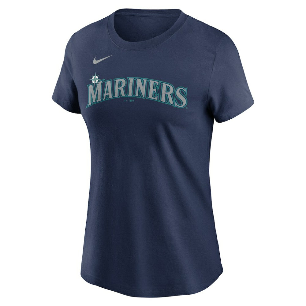 Randy Arozarena Seattle Mariners Women's Cooperstown Collection Fuse Name & Number T-Shirt - Navy | Nike