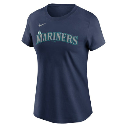 Randy Arozarena Seattle Mariners Women's Cooperstown Collection Fuse Name & Number T-Shirt - Navy | Nike