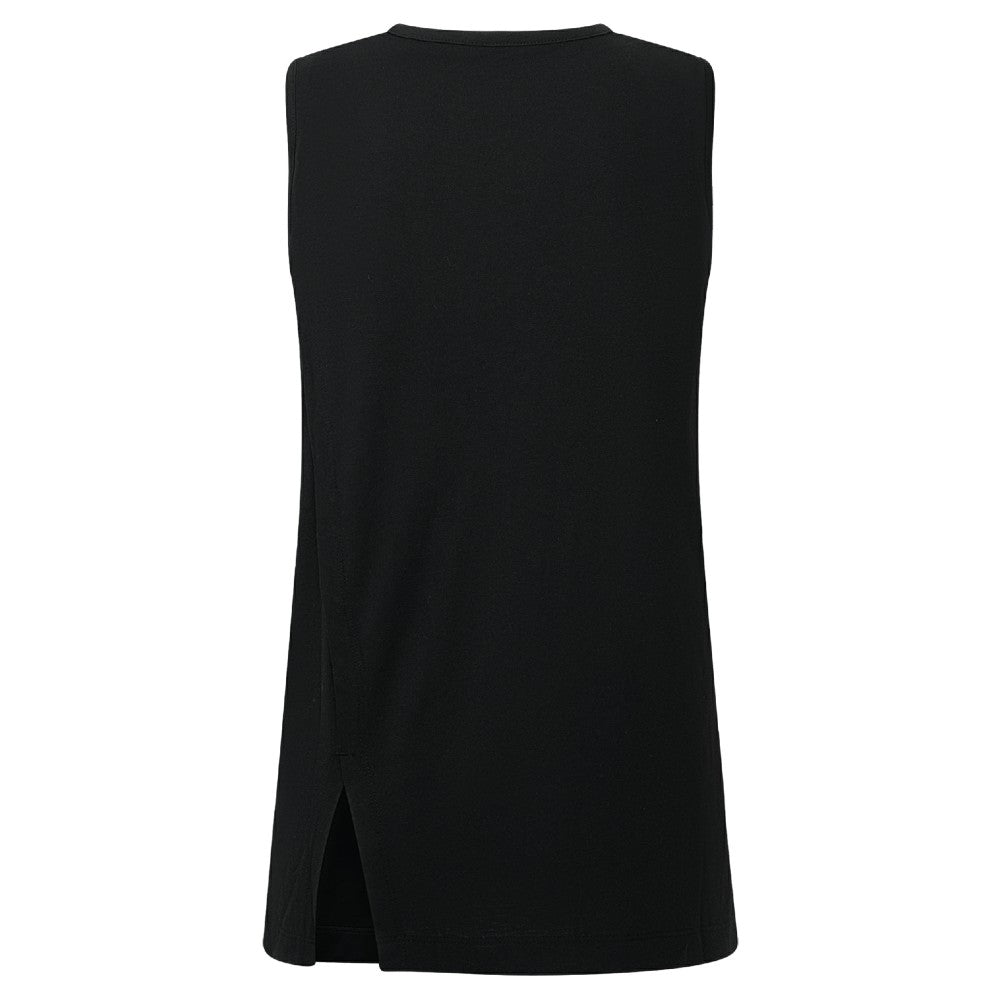 Cincinnati Reds Levelwear Women's Influx Team Arch Tank Top - Black