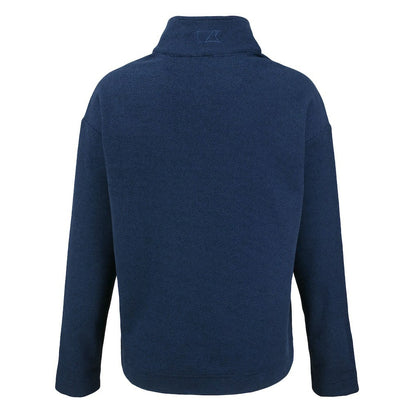 Buffalo Bills Cutter & Buck Women's Hunts Point Eco Half-Snap Sweatshirt - Navy discount