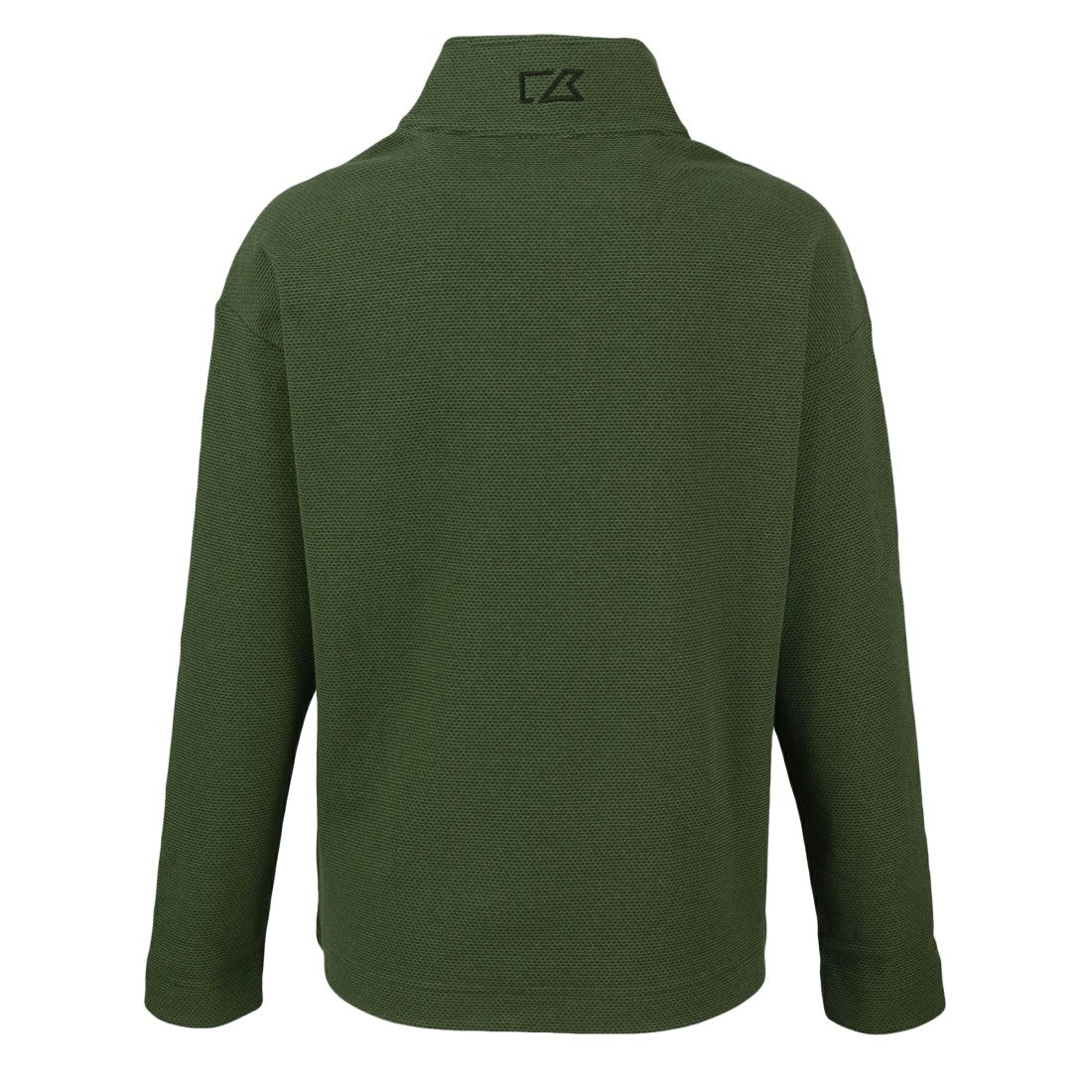 Green Bay Packers Cutter & Buck Women's Hunts Point Eco Half-Snap Sweatshirt - Green sale