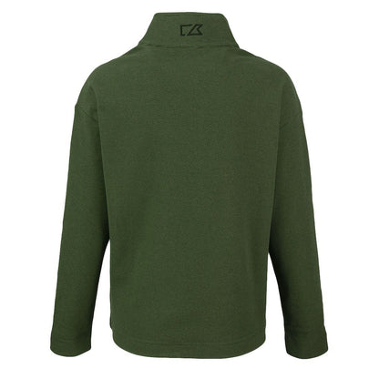 Pittsburgh Steelers Cutter & Buck Women's Hunts Point Eco Half-Snap Sweatshirt - Green sale