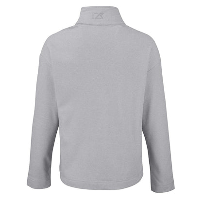 Tampa Bay Buccaneers Cutter & Buck Women's Hunts Point Eco Half-Snap Sweatshirt - Gray discount