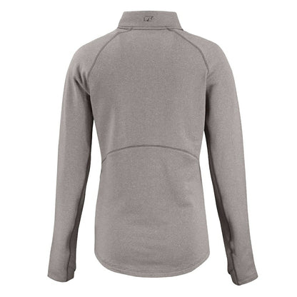 Indianapolis Colts Cutter & Buck Women's Americana Peshastin Eco Fleece Recycled Tri-Blend Raglan Half-Zip Jacket - Heather Gray sale