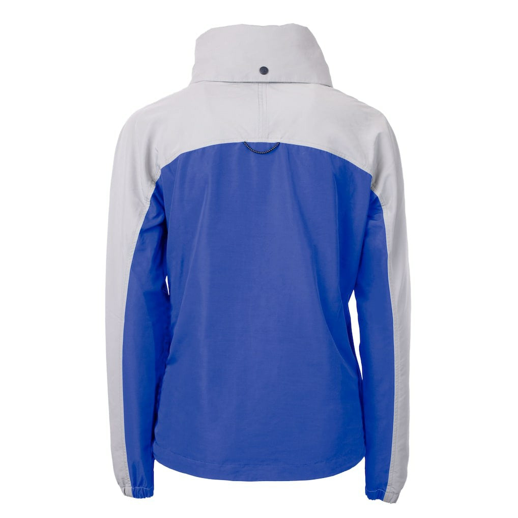 Indianapolis Colts Cutter & Buck Women's Charter Eco Recycled Half-Zip Hooded Anorak Jacket - Blue outlet
