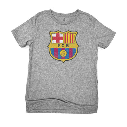 Barcelona 1863FC Youth Color Badge T-Shirt - Heather Gray outlet