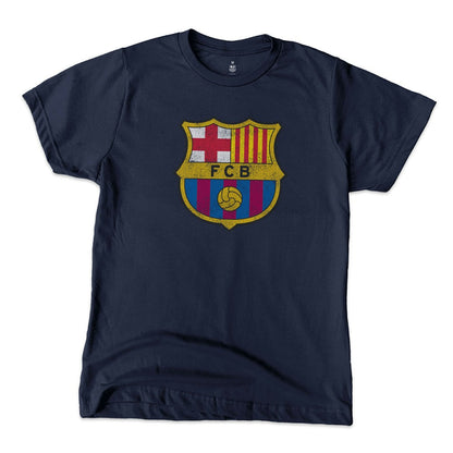 Barcelona 1863FC Youth Color Badge T-Shirt - Navy sale