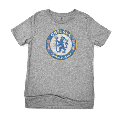 Chelsea 1863FC Youth Color Badge T-Shirt - Heather Gray on sale