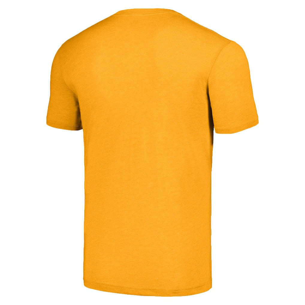 Washington Commanders Homage Unisex The NFL ASL Collection by Love Sign Tri-Blend T-Shirt - Gold on sale