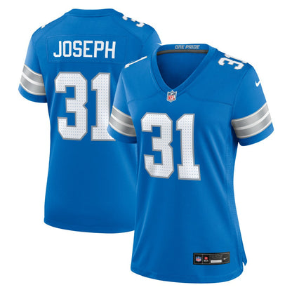 Kerby Joseph Detroit Lions Women's Team Game Jersey - Blue | Nike outlet