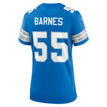 Derrick Barnes Detroit Lions Women's Team Game Jersey - Blue | Nike sale