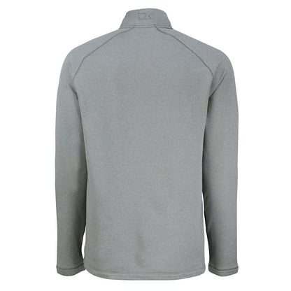 New York Giants Cutter & Buck Peshastin Eco Fleece Tri-Blend Raglan Recycled Quarter-Zip Jacket - Heather Gray cheap