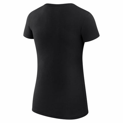 Sacramento Kings G-III 4Her by Carl Banks Women's Super-Slim Fit Lightweight Leopard Heart T-Shirt - Black for sale