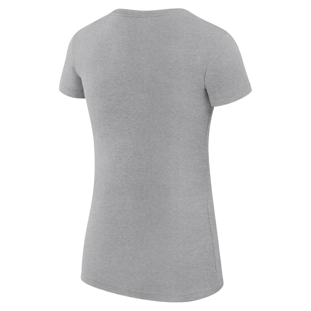 Indiana Pacers G-III 4Her by Carl Banks Women's Super-Slim Fit Lightweight Leopard Heart T-Shirt - Heather Gray shop
