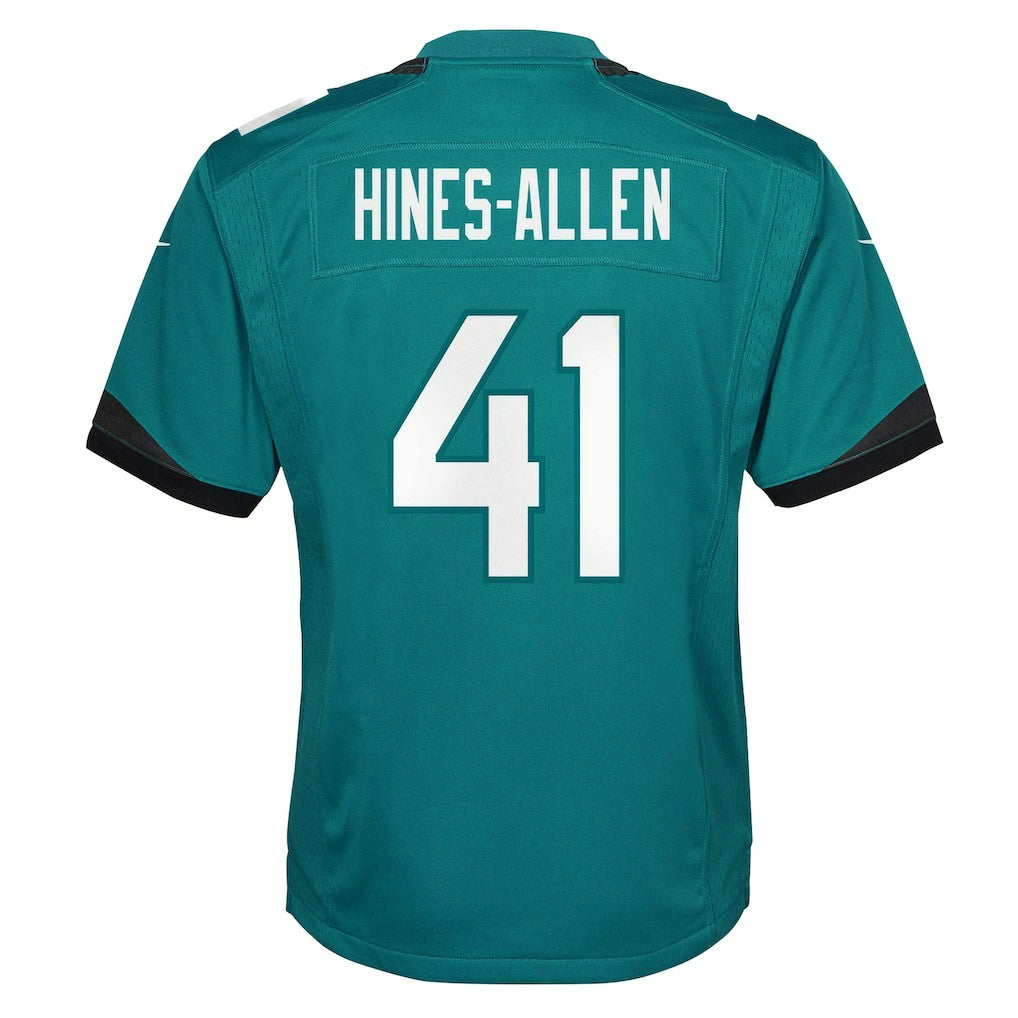 Josh Hines-Allen Jacksonville Jaguars Youth Game Jersey - Teal | Nike sale