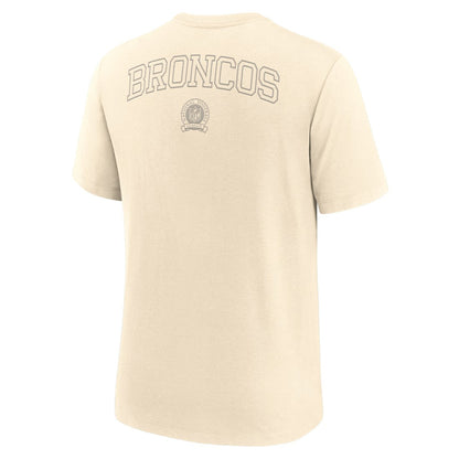 Denver Broncos Glory Tri-Blend T-Shirt - Cream | Nike sale